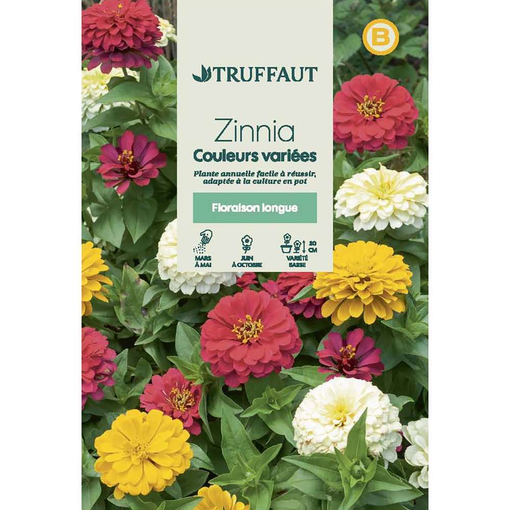 ZINNIA DBL NAIN MIX TRUF-(726110)