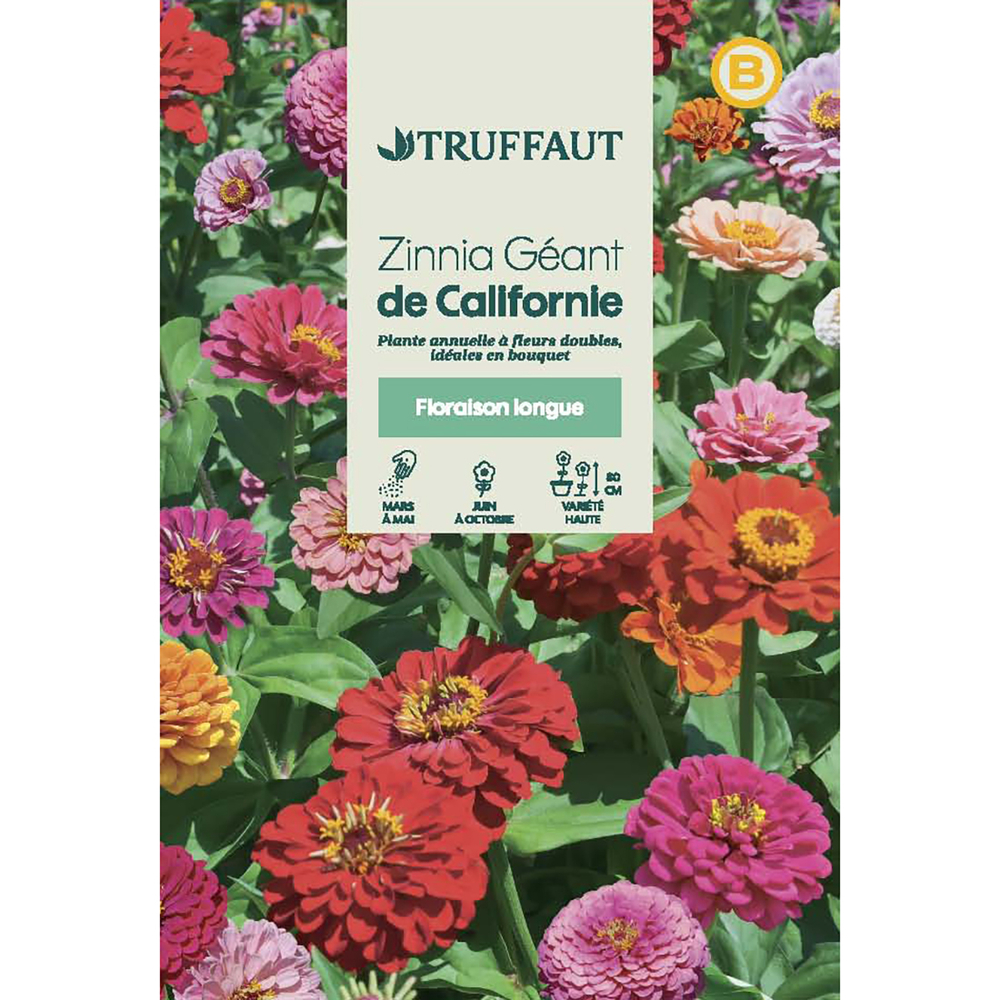 ZINNIA CALIFORNIE MIX TRUF-(726111)
