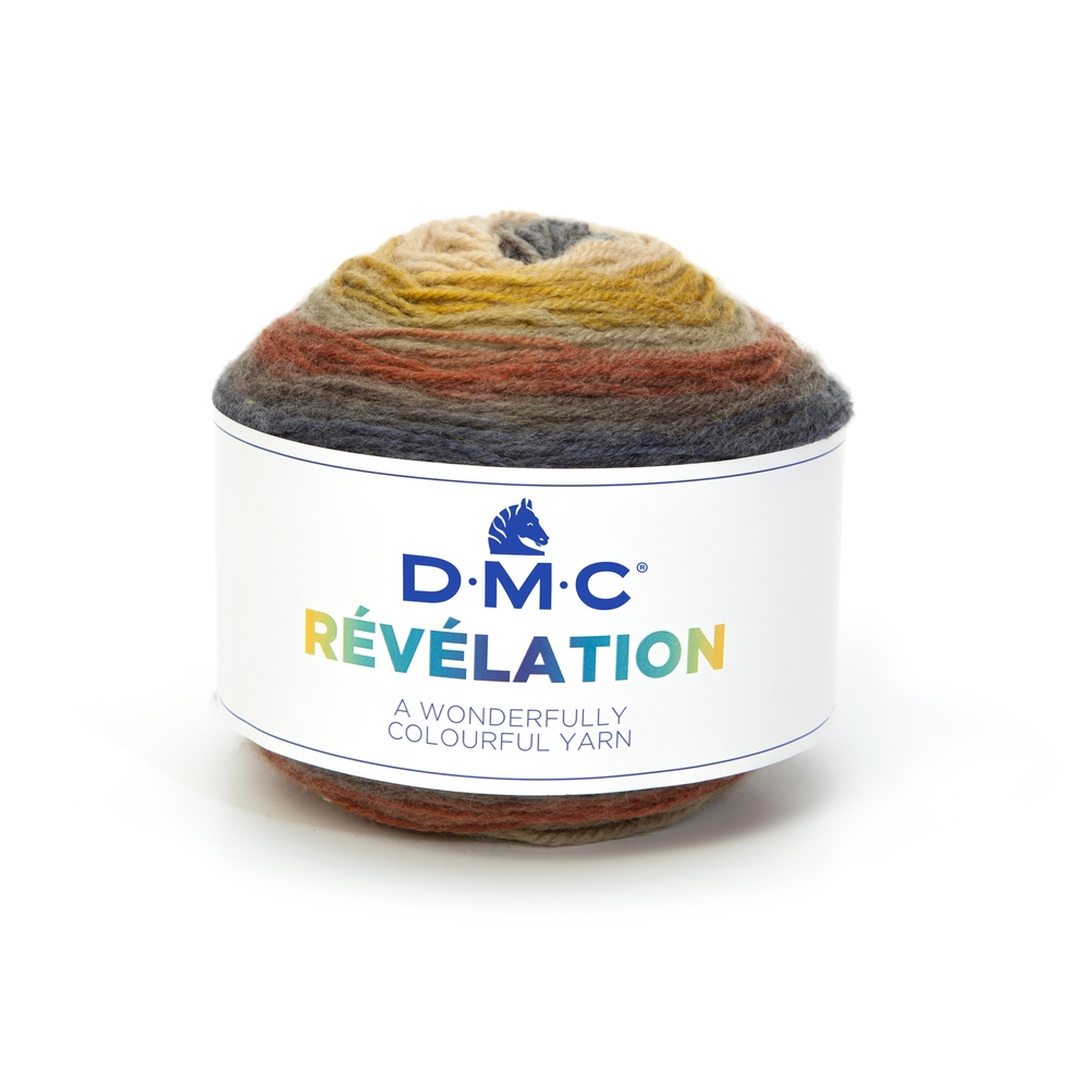 Pelote DMC Révélation en laine et acrylique coloris mixte 205 - 520 m