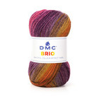 Pelote DMC Brio en laine et acrylique coloris mixte 405 - 345 m