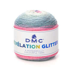 Pelote de laine DMC Révélation Glitter, 520m environ - Coloris 500