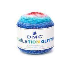 Pelote de laine DMC Révélation Glitter, 520m environ - Coloris 501