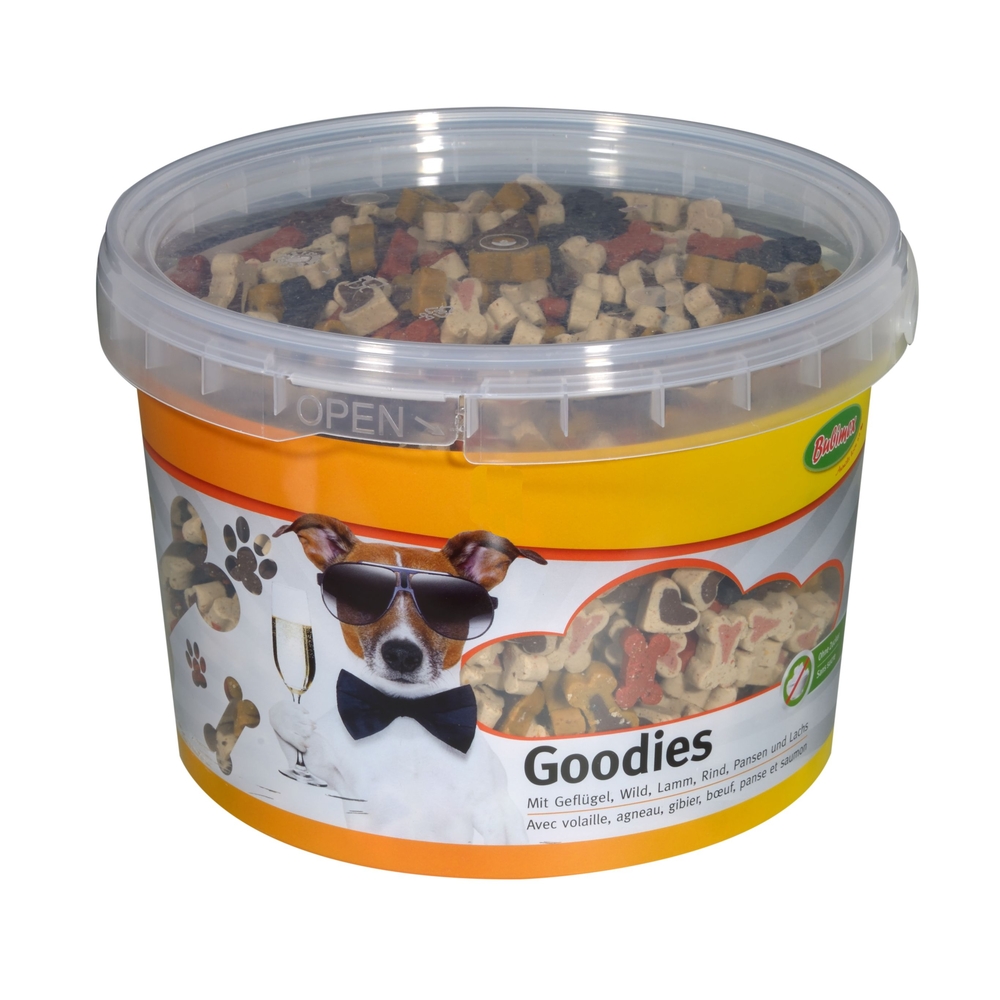 Friandises semi-humides pour chien: seau 1,8kg