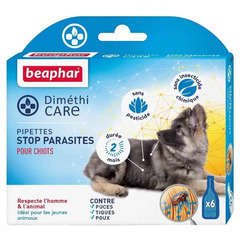 Pipettes Dimethicare chiot : 6 doses