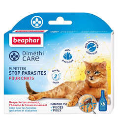 Diméthicare: pipettes stop parasites pour chatons (6 x 0,4 ml)