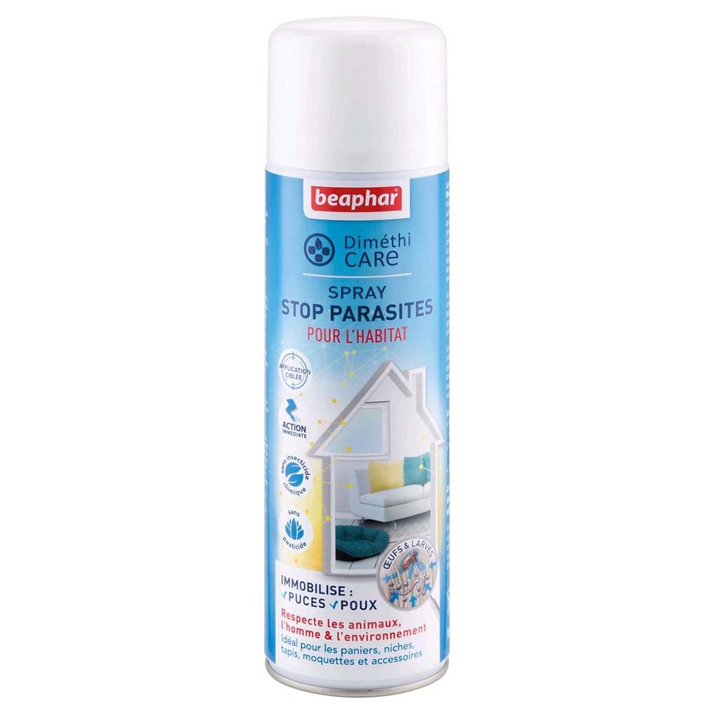 Diméthicare: spray stop parasites pour l'habitat (400 ml)