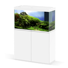 Aquarium avec meuble Emotion Nature Pro 100 blanc - 195 litres
