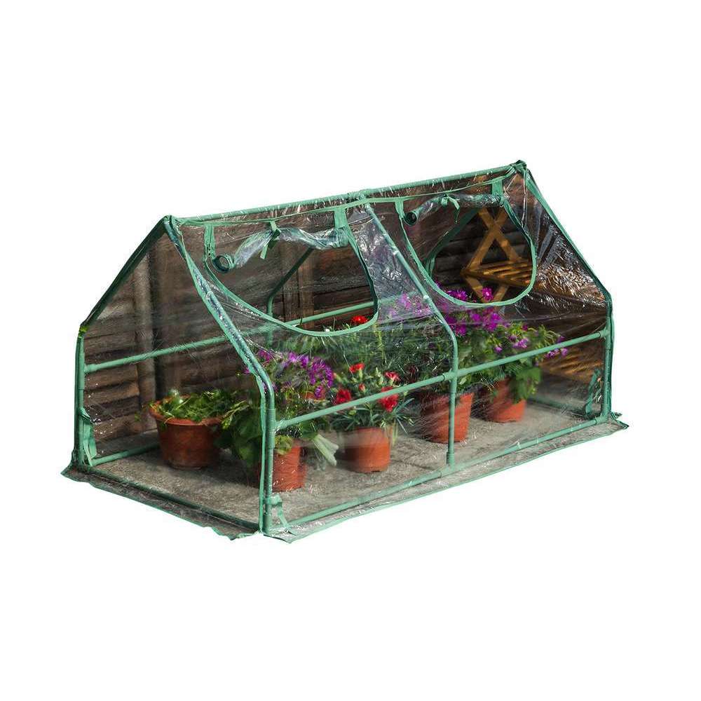 Serre de jardin en châssis - L.120 x l.60 x H.60 cm