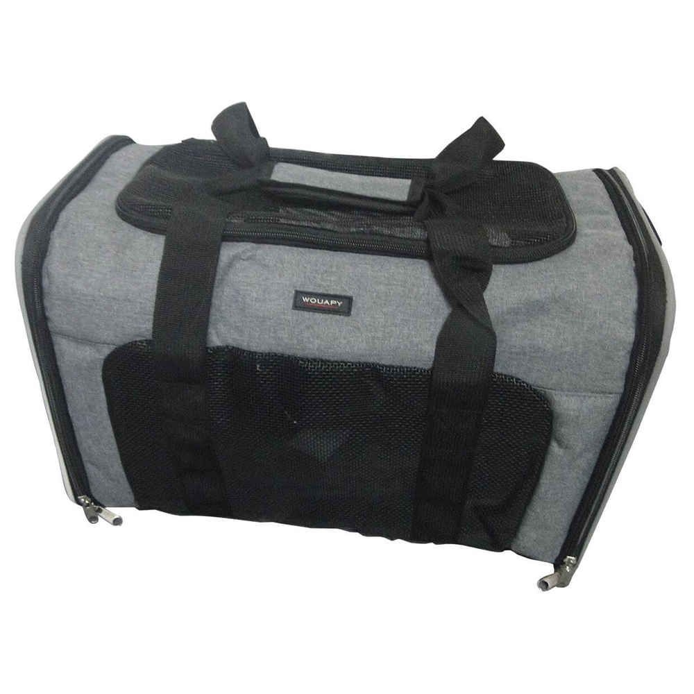 Sac détente 40x24x26 cm gris pour chien