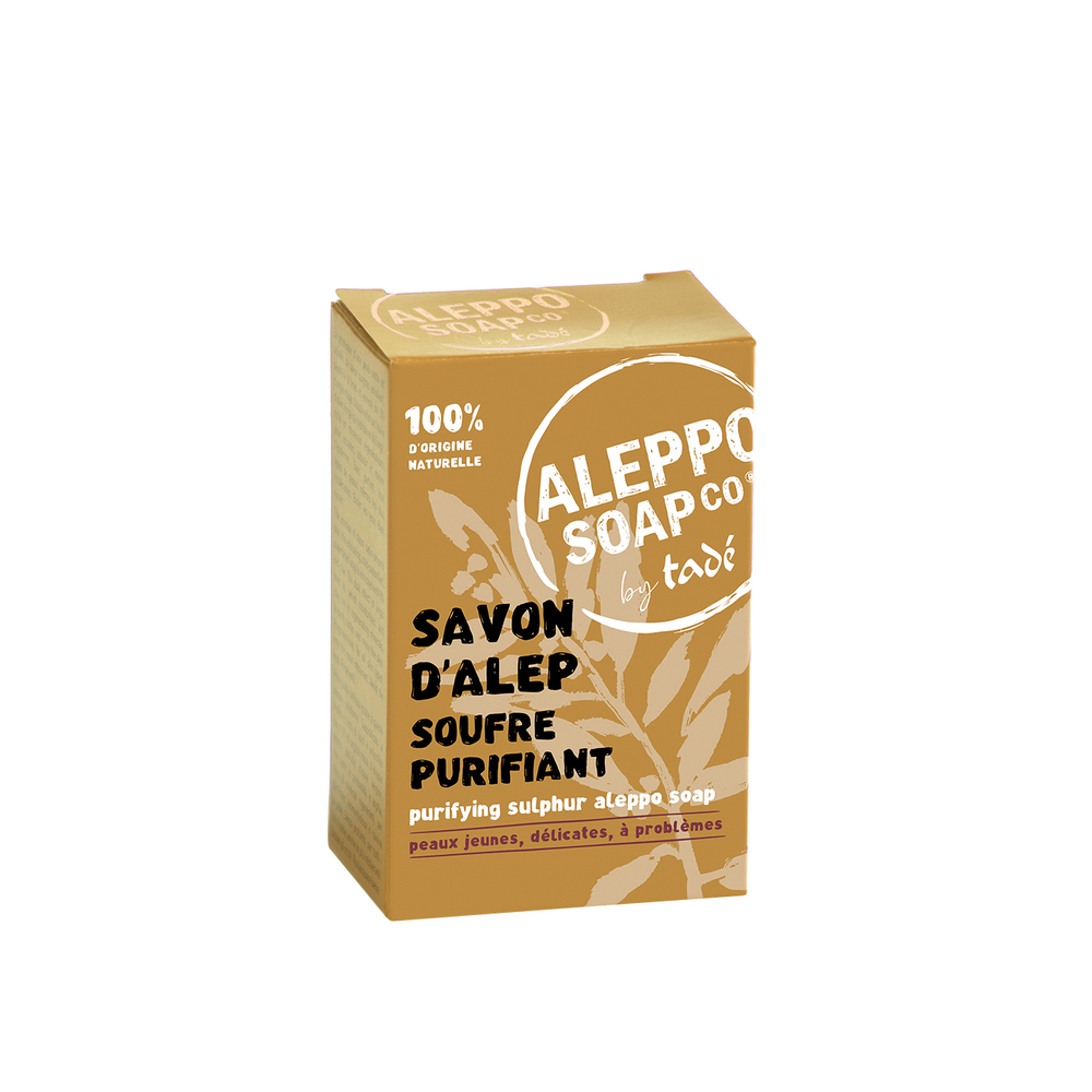Savon pain d'alep soufre purifiant 150g