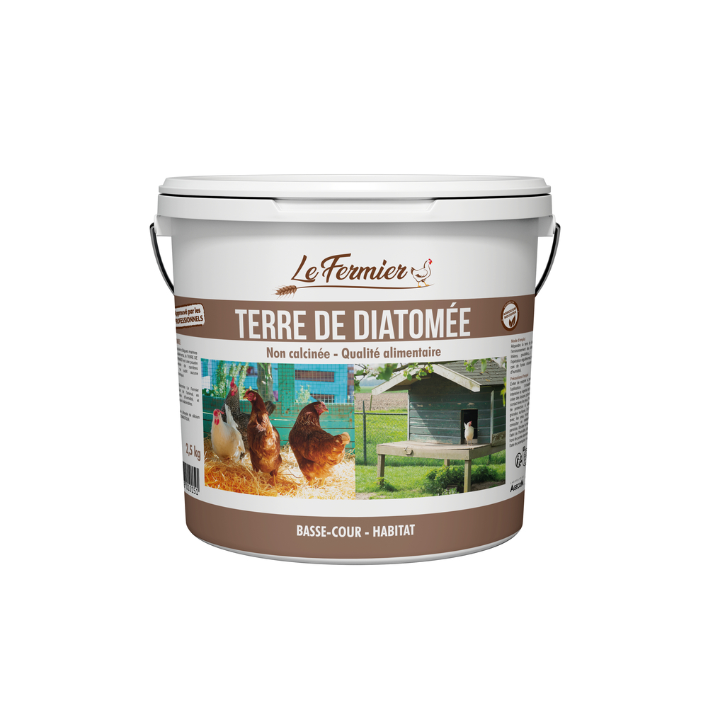 Poudre terre de diatomée 2,5 kg