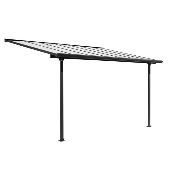Toit terrasse aluminium gris anthracite 9,21 m2