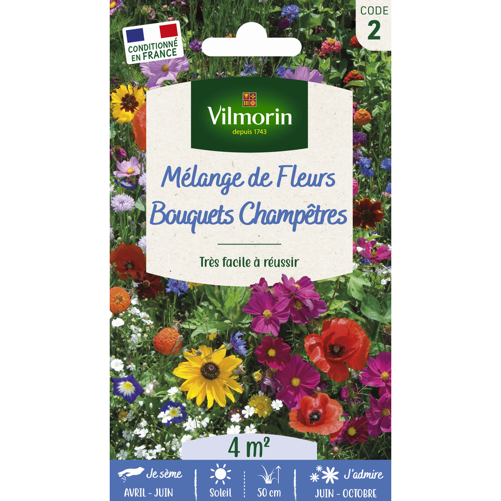 Fleurs pour bouquets champêtres 5 g