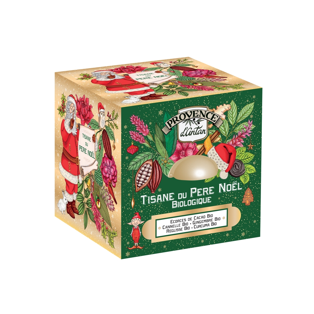 Cube Metal Tisane du Père Noel Bm 48g Bio