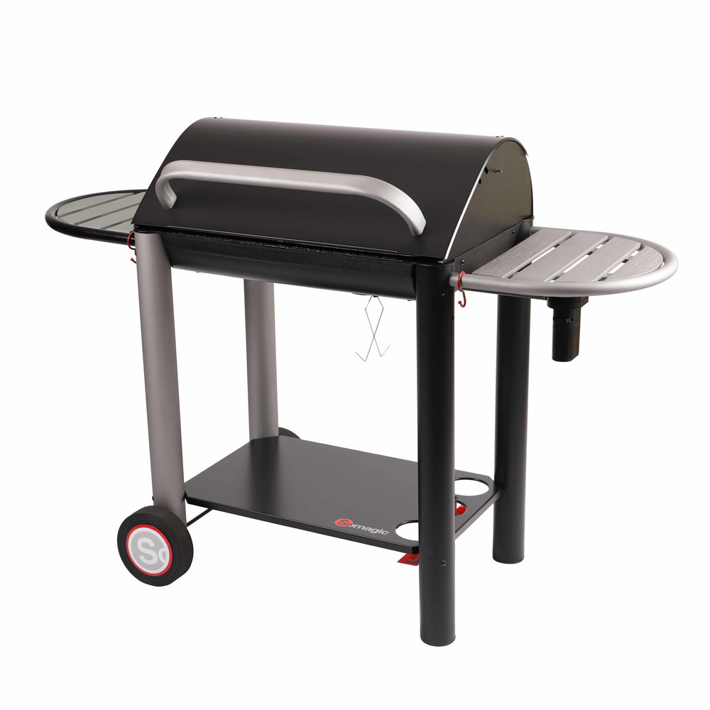 Barbecue charbon VULCANO 3000 CHARBON DE BOIS FONTE