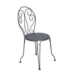 Chaise empilable Montmartre : carbone