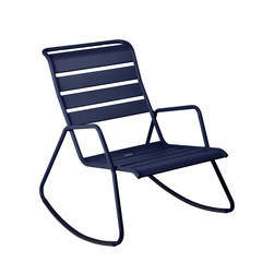Rocking Chair Monceau : bleu abysse