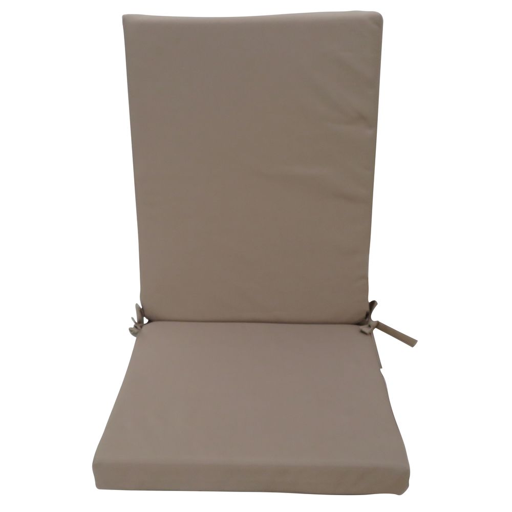 Coussin pour fauteuil Monte Carlo ivoire - 39x39x5cm