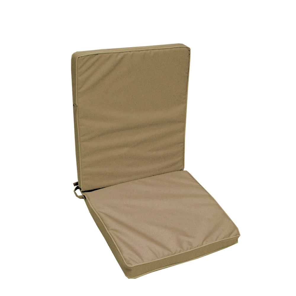 Coussin pour fauteuil Monte Carlo ivoire - 39x39x5cm