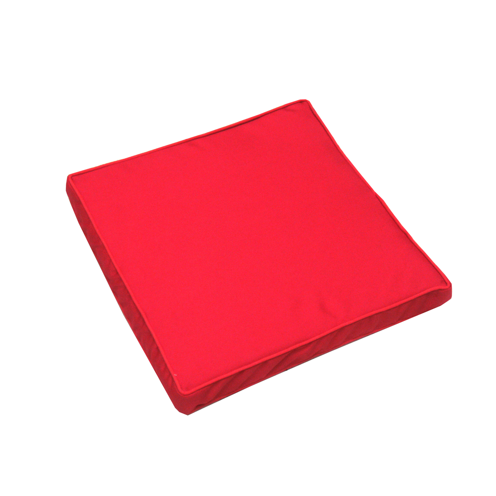 Assise Monte Carlo carmin - 46x46x6 cm