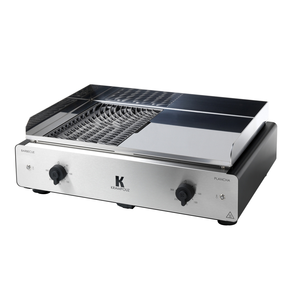 Duo Barbecue / Plancha elec 3500 W