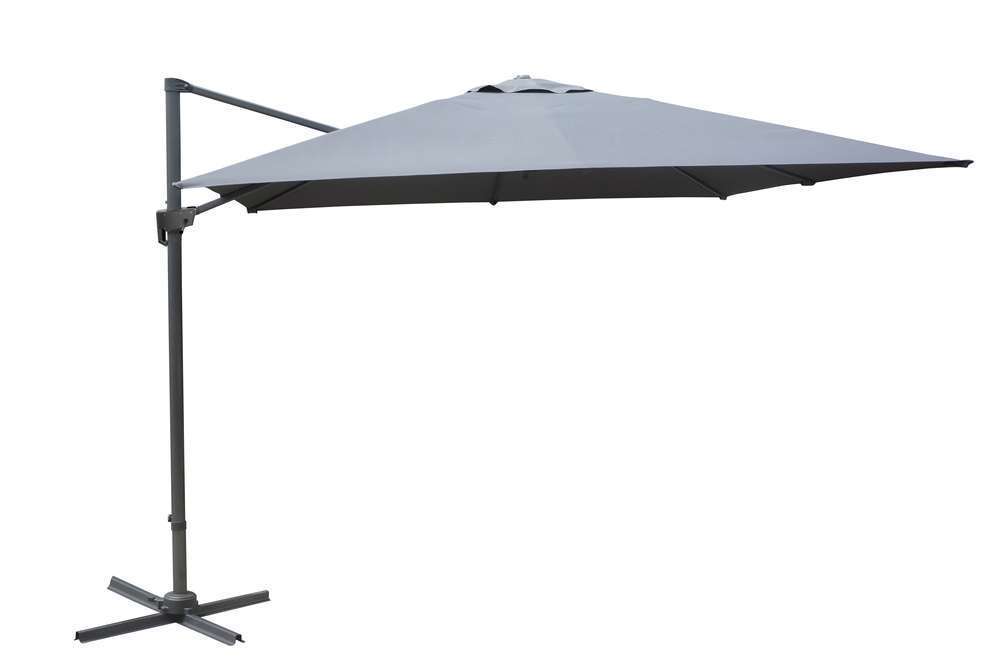 Parasol à mât déporté 3X4 nh grey