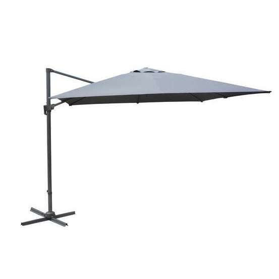 Parasol à mât déporté 3X4 nh grey