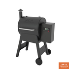 Barbecue PRO 575Â : acier, noir, L.104xh.135cm