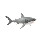 Requin blancÂ : plastique, L.17,7x8xh.7,8Â cm