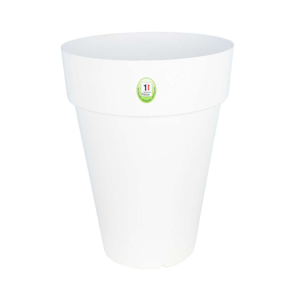 Bac soleilla haut de 66cm coloris blanc