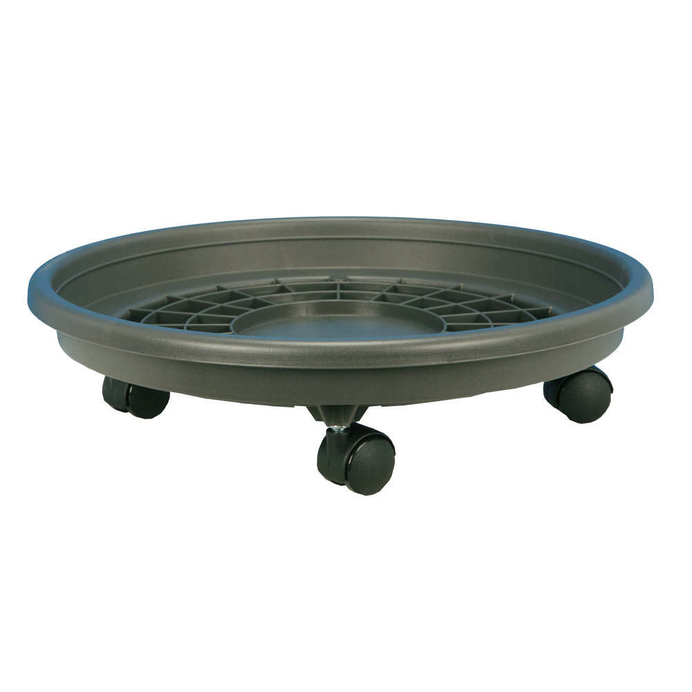 SOUCOUPE A ROULETTES 40 GRIS-(736947)