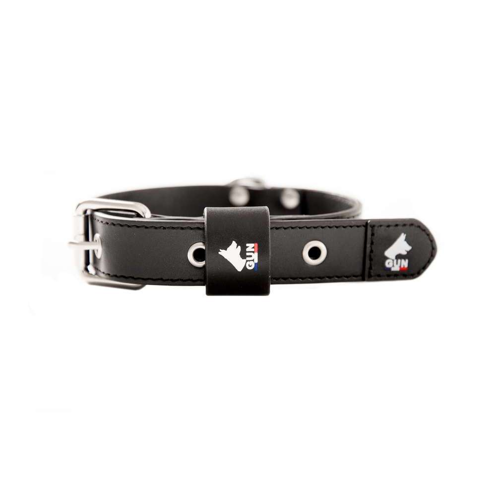 Collier Gun pour chien: Noir, taille M