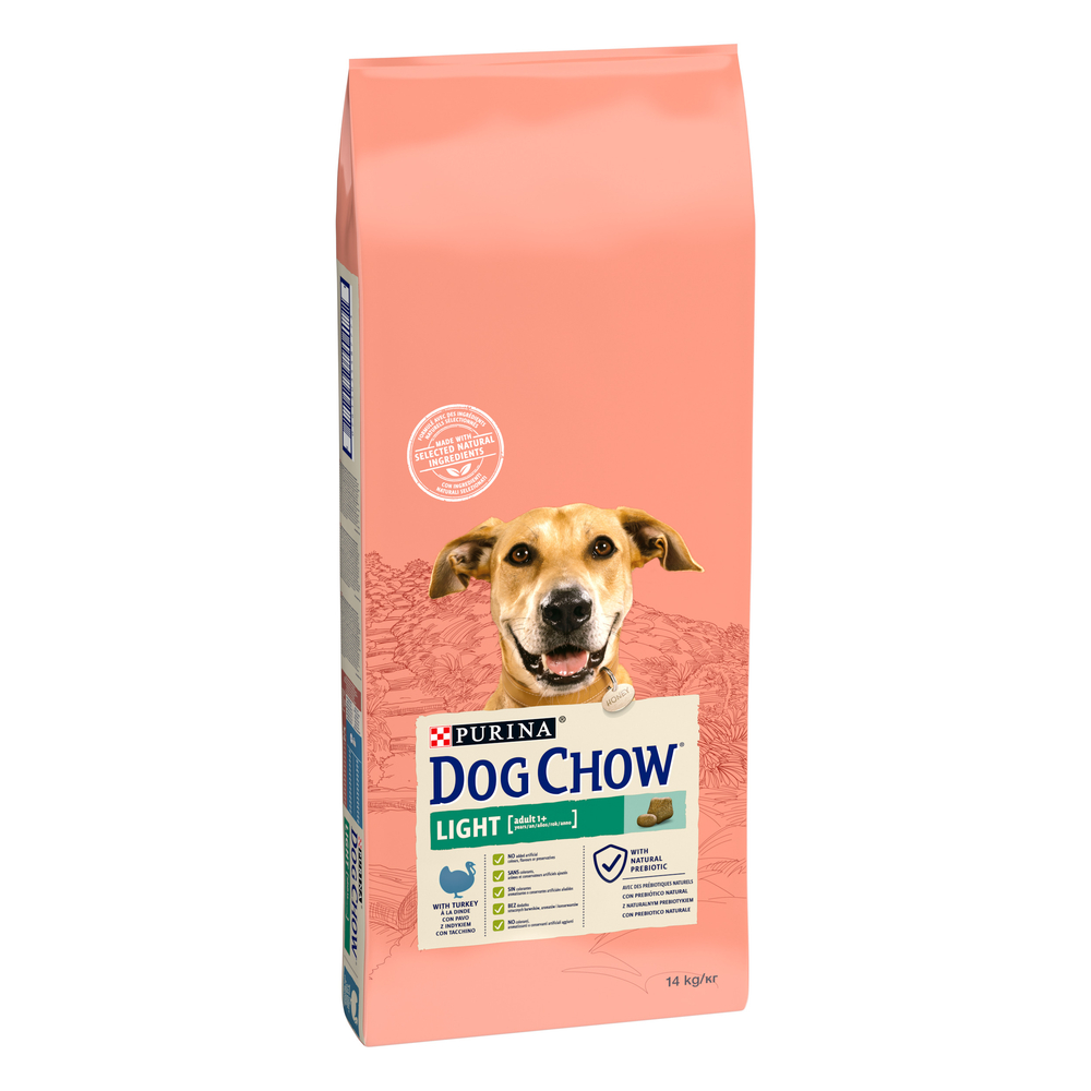 DOG CHOW LIGHT TURKEY 14KG-(739254)