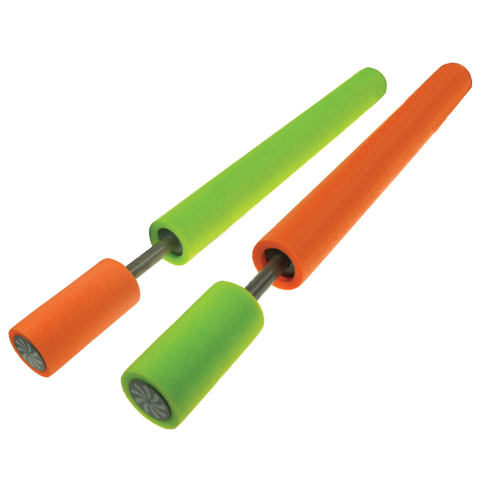 Lance à eau Waterflash verte et orange en plastique - 54x16,5x57 cm