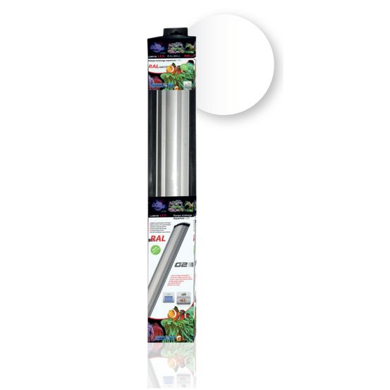 Rampe Led RALG 2 Blanc 6W, éclairage pour aquarium - L.40cm