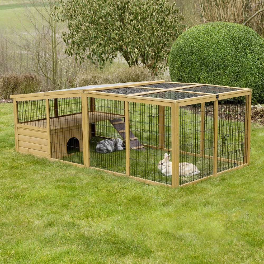 Enclos extérieur pour rongeur 220x115x75 cm