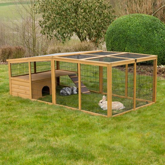 Enclos extérieur pour rongeur 220x115x75 cm