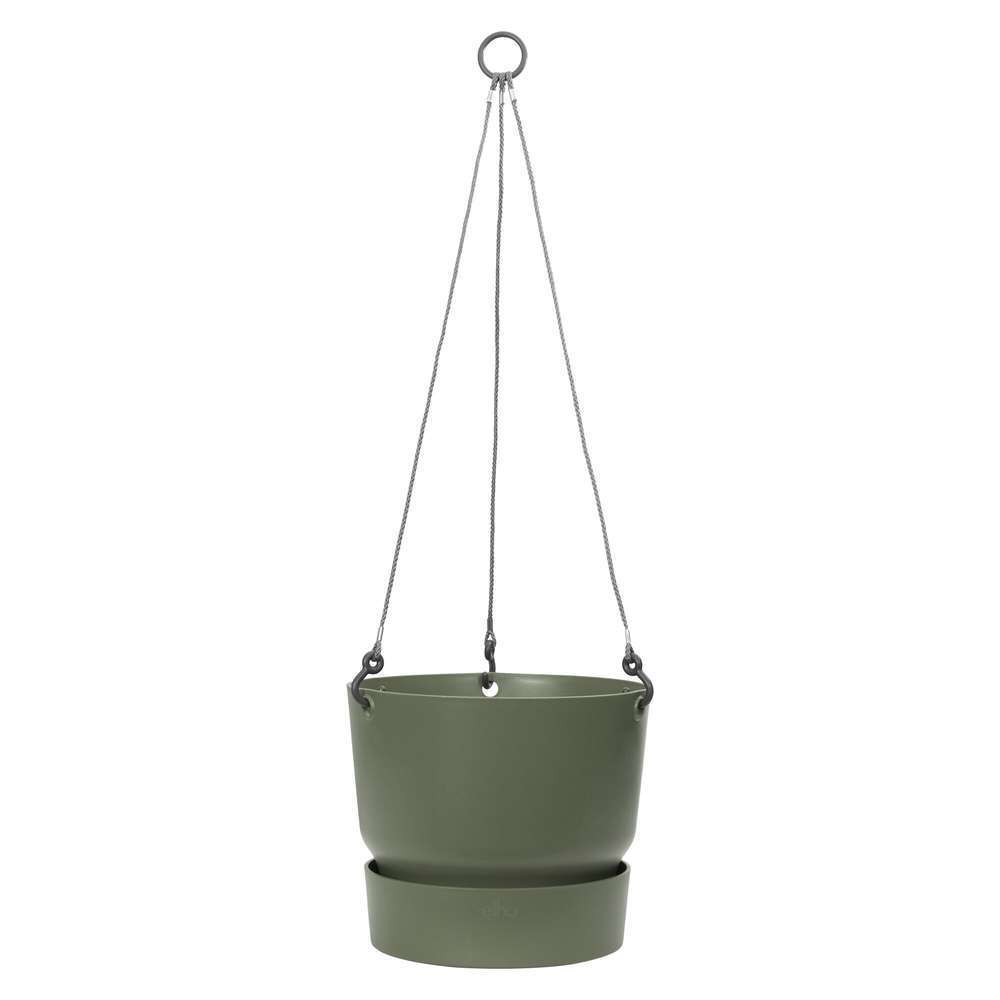 Pot : suspension Greenville, 24cm, leaf green