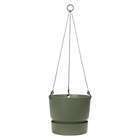 Pot : suspension Greenville, 24cm, leaf green