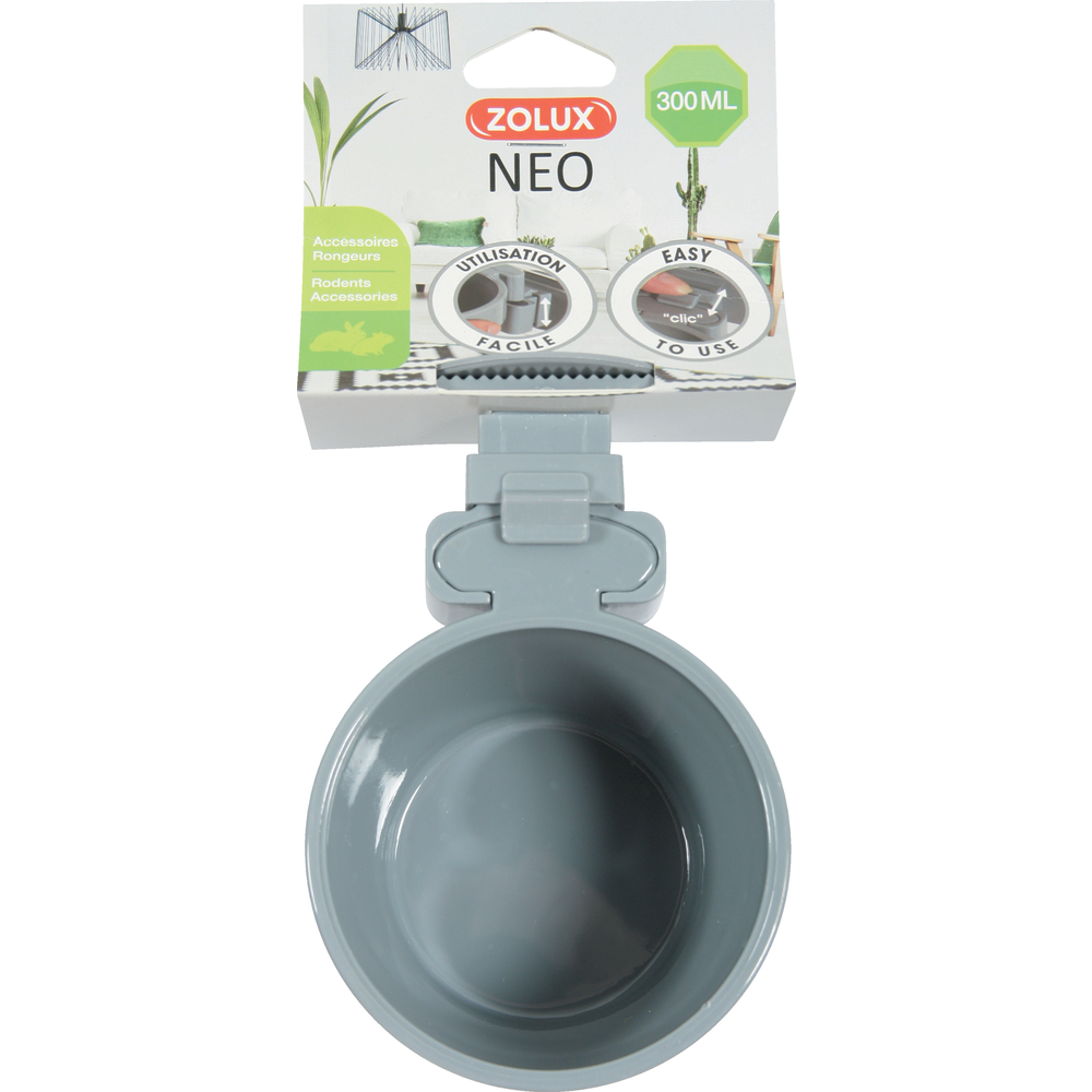 MANGEOIRE PLAST NEO 300ML GRIS-(745636)