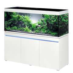 Aquarium Incpiria LED poisson d'eau douce, blanc - 530 litres