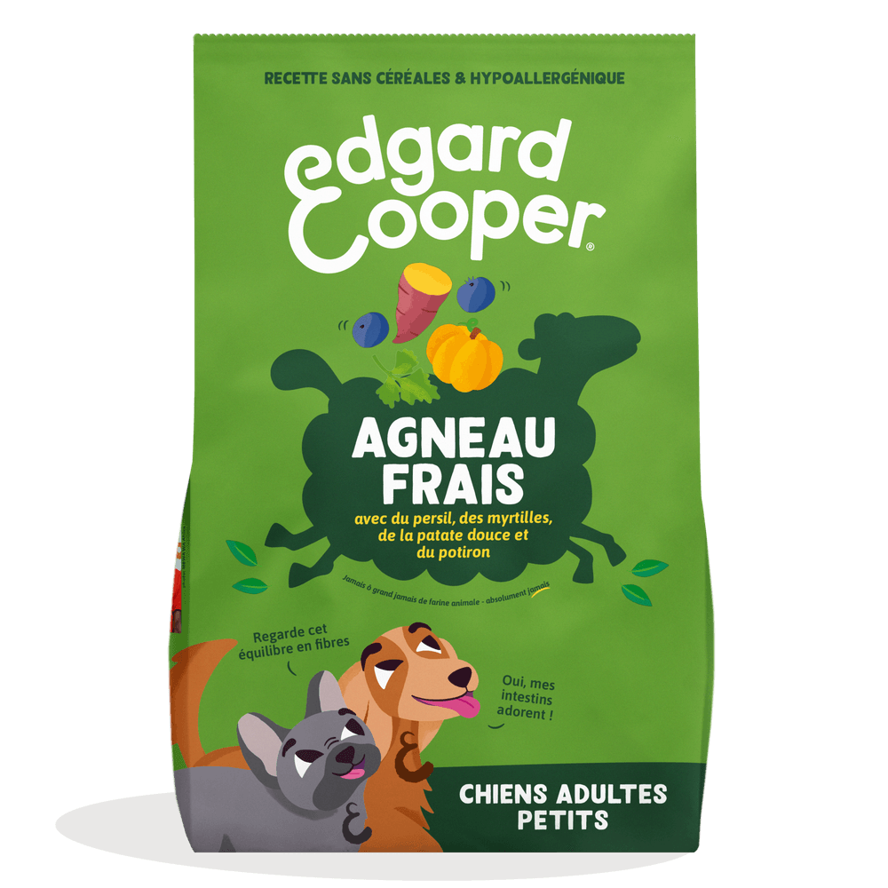 Croquettes pour chien adulte de petite taille à l'agneau - 3 kg