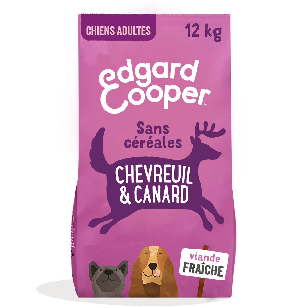 Croquette chien 12kg chevreuil/canard