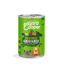 Boîte nourriture, chien adulte, agneau, 400gr