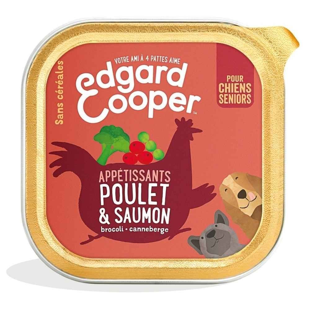 Barquette Poulet Saumon aux brocolis, canneberges et pois 150g