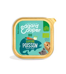 Barquette Poisson bio au fenouil et aux carottes bio 100g