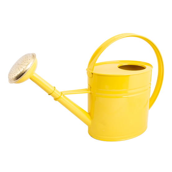 ARROSOIR 4L OVALE JAUNE CITRON-(747719)