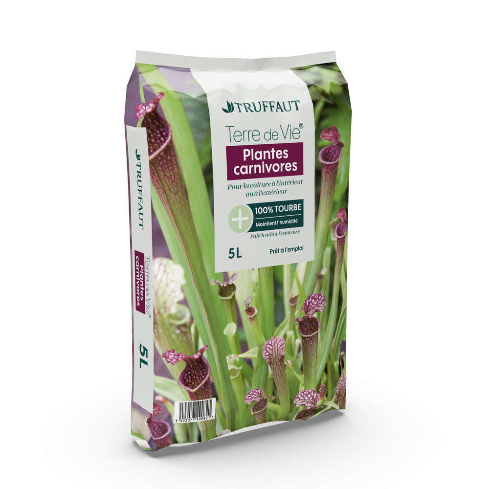 X5 Pots 1,5L pour plantes carnivores en plastique souple