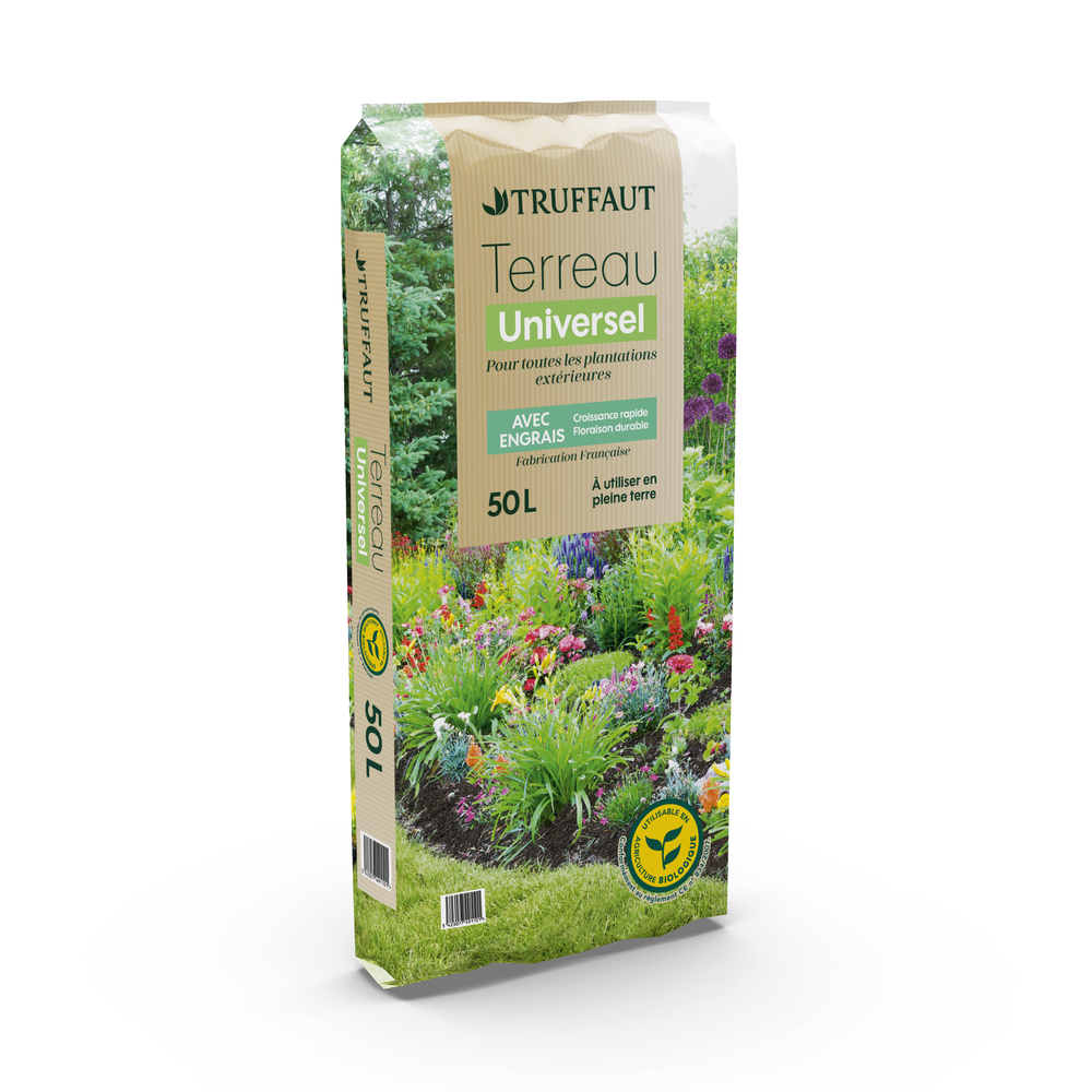 Terreau universel - sac de 50 litres