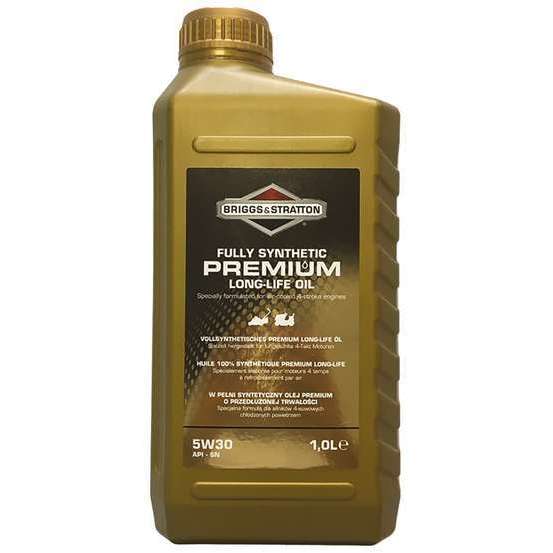 Huile b&s 4 temps gold 5w30 (api sj/sl/sm/sn) - 1l. ( origine : 100007s ).